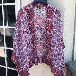 Anthropologie by Tolani Cocoon Wrap Boho  O/S